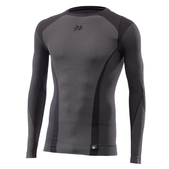 Лонгслив SIXS TS2 V2 4-season Black Carbon, M/L