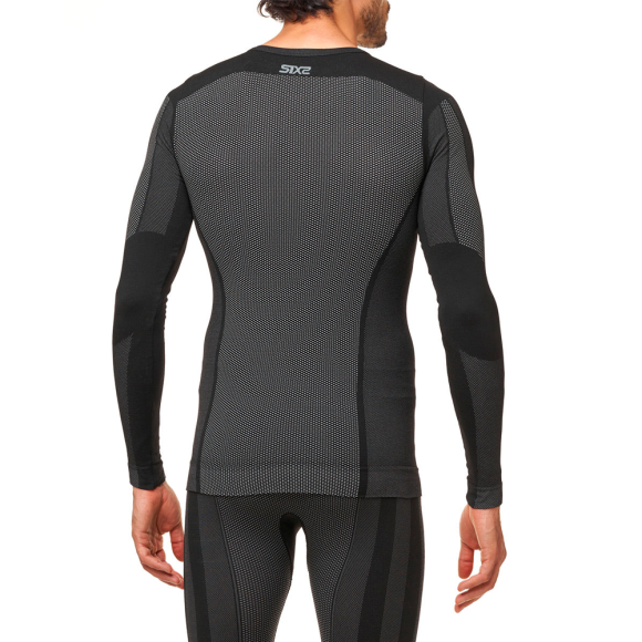 Лонгслив SIXS TS2 V2 4-season Black Carbon, M/L