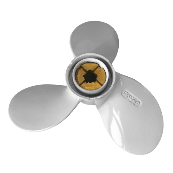 Винт гребной алюминиевый Skipper для Yamaha 9.9-15, 3x9 1/4"x10 3/4"