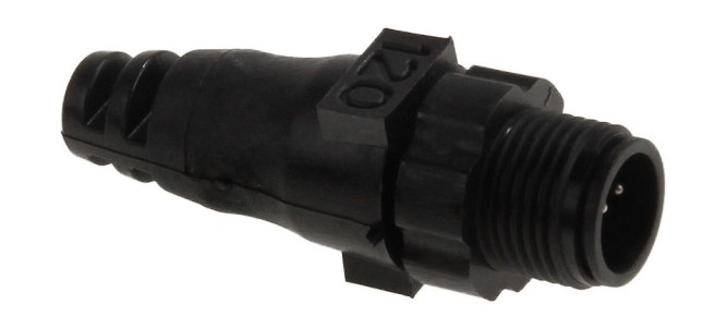 Разъем "папа" заглушка 120 Ом, NMEA2000 SMIS Suzuki