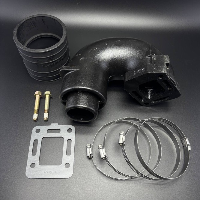 Колено выпускное (гусак) Mercruiser 3.0L (Quicksilver)
