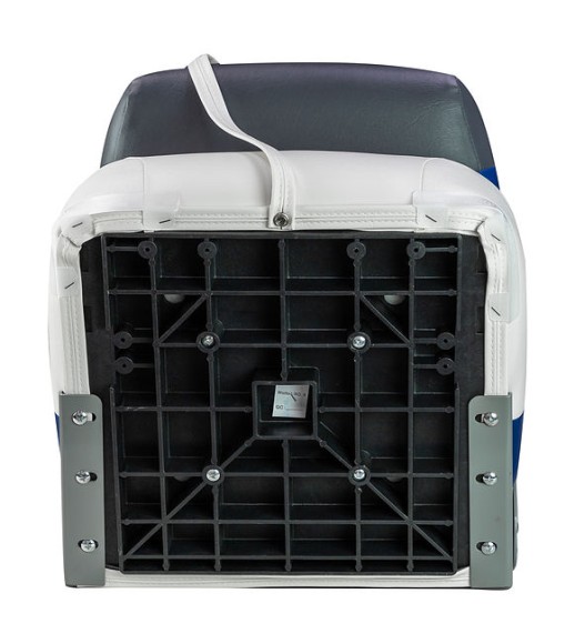 Кресло мягкое складное Premium, обивка винил, цвет белый/синий/угольный, Marine Rocket Кресло мягкое складное Premium, обивка винил, цвет белый/синий/угольный, Marine Rocket