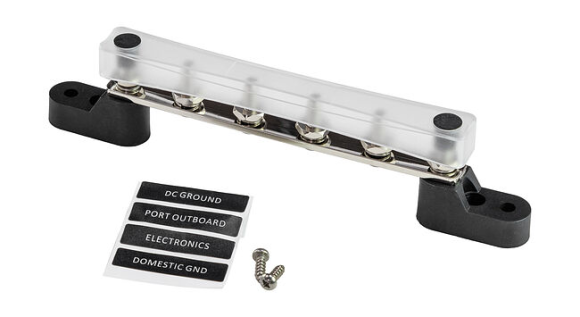 Колодка распределительная электромонтажная с защитной крышкой, 6 контактов Колодка распределительная электромонтажная с защитной крышкой, 6 контактов