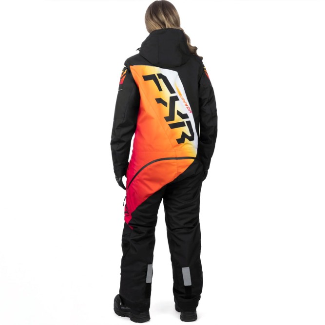 Комбинезон FXR CX F.A.S.T. с утеплителем Black/Sunrise, 6