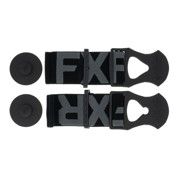 Ремни для крепления очков на шлем FXR Black