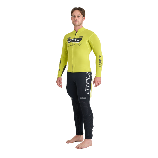Комплект гидрокостюм и гидрокуртка JetPilot Vault Race Yellow, S