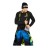 Комбинезон FXR Helium без утеплителя Blue-Hi Vis Fade/Inferno, 2XL