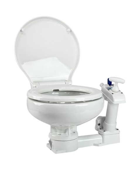 Унитаз с ручной помпой SuperCOMPACT