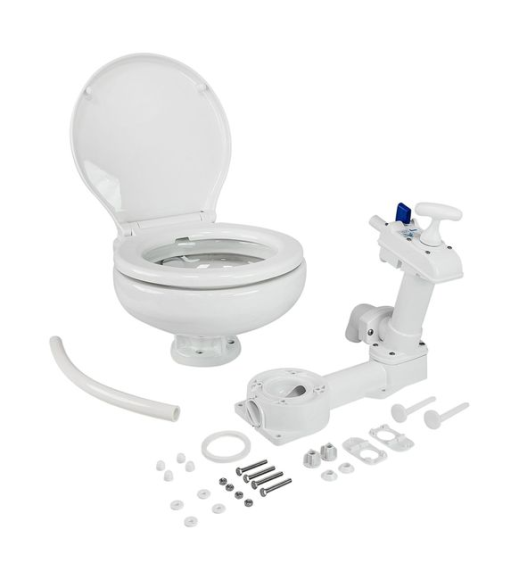 Унитаз с ручной помпой SuperCOMPACT