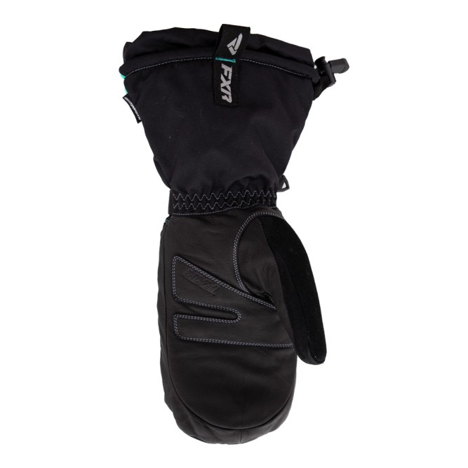 Рукавицы FXR Combat с утеплителем Black/Fuchsia, XS