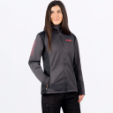 Куртка FXR Pulse Softshell без утеплителя Asphalt/Razz, S