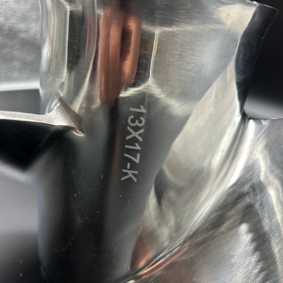 Гребной винт Yamaha 60-140, F70-F115 (3x13x17) (Сталь)