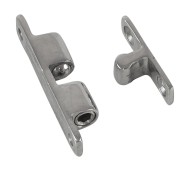 Фиксатор дверной 44х8мм, нерж.сталь Фиксатор дверной 44х8мм, нерж.сталь