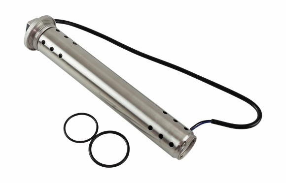 Датчик уровня сточных вод 225 мм, 0-190 Ом, BSP 1-1/4, нержавеющий, Marine Rocket