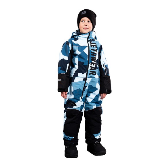 Комбинезон Jethwear Odin & Olivia с утеплителем Ocean Camo, 134-140 (8-10Y)