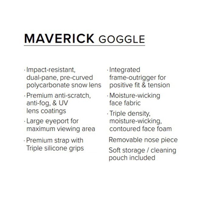 Очки FXR Maverick без подогрева Vivid