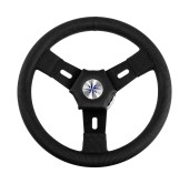 Рулевое колесо ELBA обод и спицы черные д. 300 мм