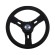 Рулевое колесо ELBA обод и спицы черные д. 300 мм