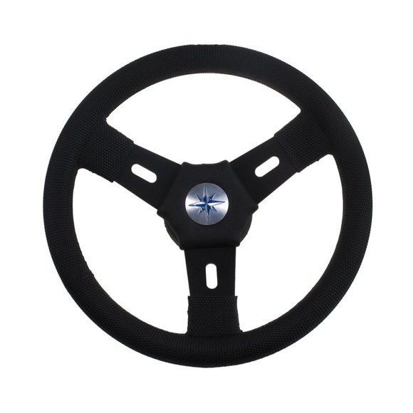 Рулевое колесо ELBA обод и спицы черные д. 300 мм