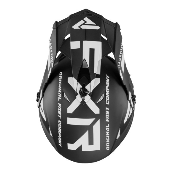 Шлем FXR Blade Race Div Black/White, M Шлем FXR Blade Race Div Black/White, M