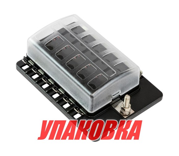 Блок на 12 предохранителей, Marine Rocket (упаковка из 2 шт.)