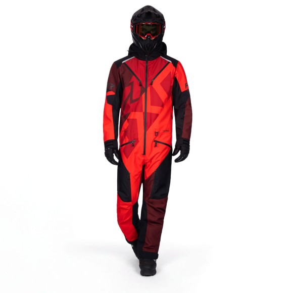 Комбинезон FXR Cold Cross CX F.A.S.T. с утеплителем Red/Oxblood, L