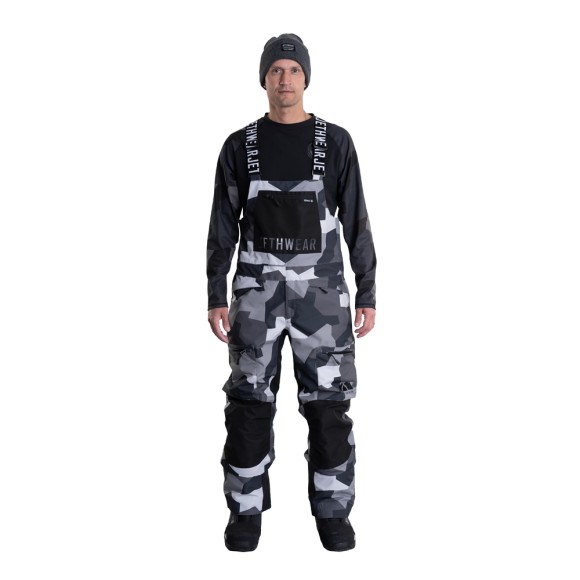 Полукомбинезон Jethwear CREST без утеплителя Grey Camo, L