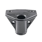 Подуключина врезная наклонная 70х74мм (с боковым крепл-м)