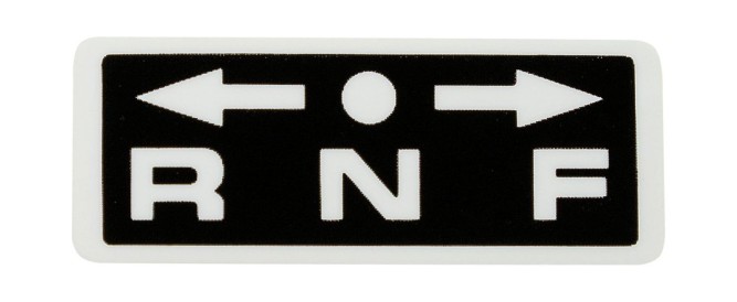 Наклейка, маркировка (R-N-F) Suzuki DF4-140A/DT9.9-40