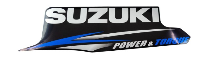 Наклейка капота Suzuki DT9.9A-15A (Suzuki), левая