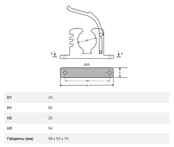 Крепеж универсальный 33-30-027