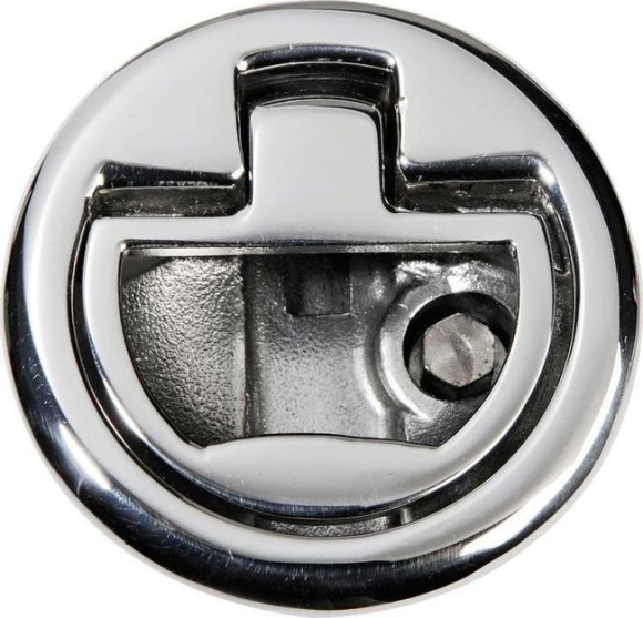 Ручка для люка врезная, утапливаемая с ключом Ручка для люка врезная, утапливаемая с ключом