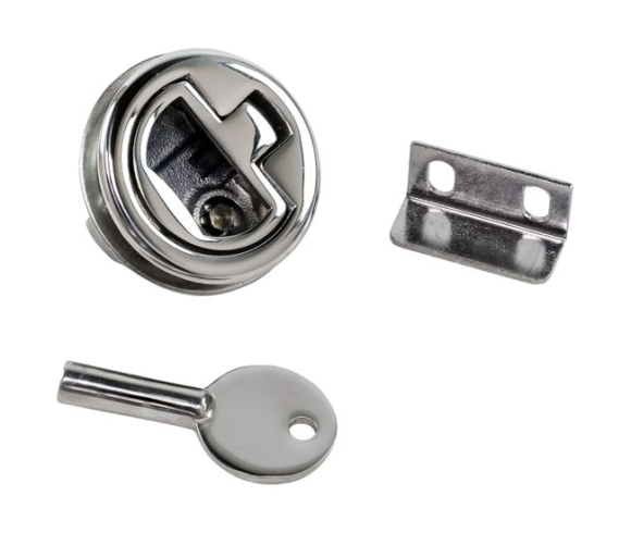 Ручка для люка врезная, утапливаемая с ключом Ручка для люка врезная, утапливаемая с ключом