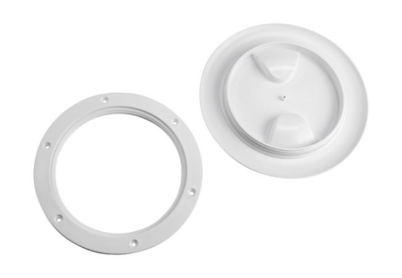 Лючок палубный 152 мм, белый