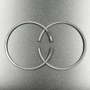 Кольца поршневые, Комплект верхних колец на 2 поршня Tohatsu M40C (STD) (Sinera)