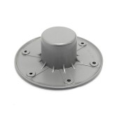 Основание стойки столешницы палубное, алюминий Основание стойки столешницы палубное, алюминий