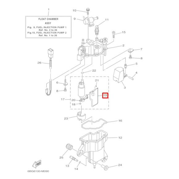Фильтр топливный Yamaha F30/40 (PREMARINE) Фильтр топливный Yamaha F30/40 (PREMARINE)
