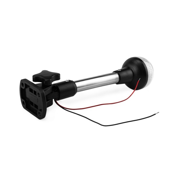 Огонь клотиковый (стояночный) AAA на стойке, 9,5", светодиод, складной