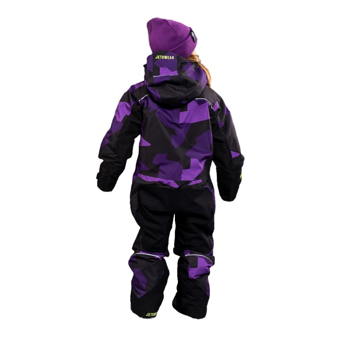 Детский комбинезон Jethwear Odin &amp; Olivia с утеплителем Purple Camo, 122-128 (6-8Y)