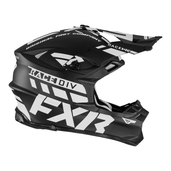 Шлем FXR Blade Race Div Black/White, XL
