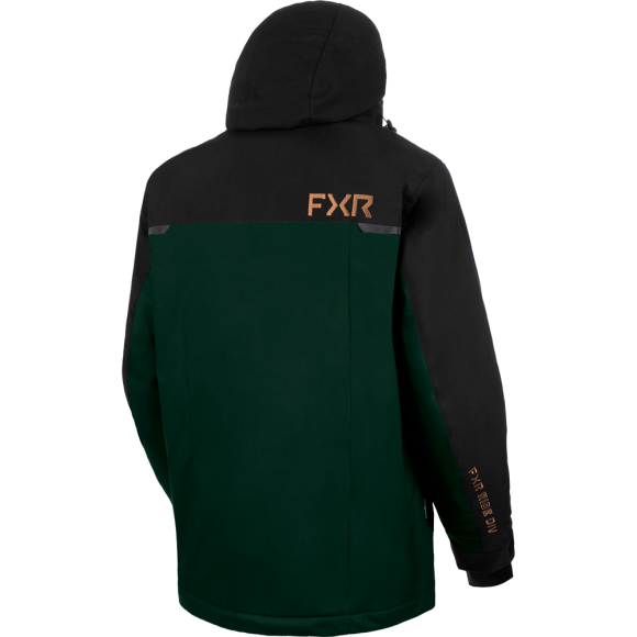 Куртка FXR Chute с утеплителем Black/Forest, L Куртка FXR Chute с утеплителем Black/Forest, L