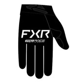 Перчатки FXR Cold Cross без утеплителя Black/White, L Перчатки FXR Cold Cross без утеплителя Black/White, L