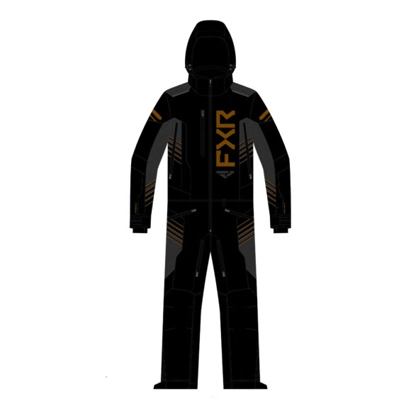 Комбинезон FXR Helium без утеплителя Black/Asphalt/Copper, L Комбинезон FXR Helium без утеплителя Black/Asphalt/Copper, L
