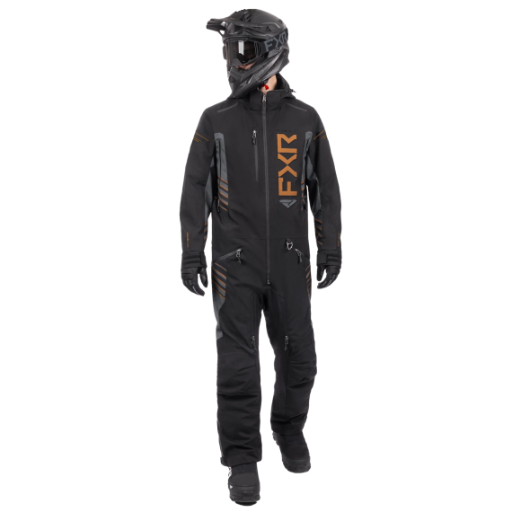 Комбинезон FXR Helium без утеплителя Black/Asphalt/Copper, L Комбинезон FXR Helium без утеплителя Black/Asphalt/Copper, L