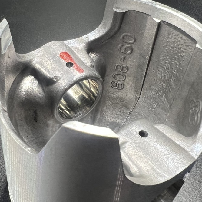 Поршневой комплект Yamaha VK540 (+0.25mm)  (09-808-01) (Sinera)