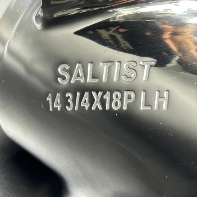 Гребной винт левого вращения VOLVO Sx Saltist AMMA 8652-148-18 (3x14 3/4x18) (Сталь) (Polastorm)
