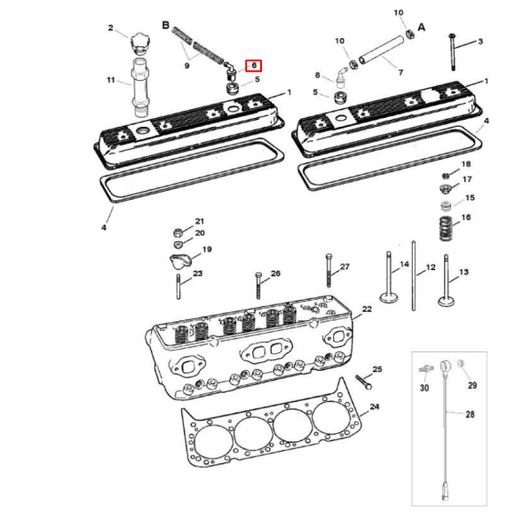 Фитинг угловой САПУН 90 ГРАДУСОВ пластиковый  MERCRUISER ALPHA/BRAVO(Quicksilver)