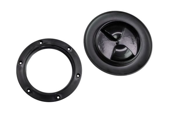 Лючок палубный 152 мм, черный