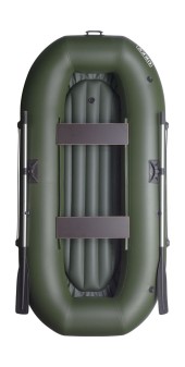 Надувная лодка ПВХ UREX-25, НД, для сплава, зеленая Надувная лодка ПВХ UREX-25, НД, для сплава, зеленая