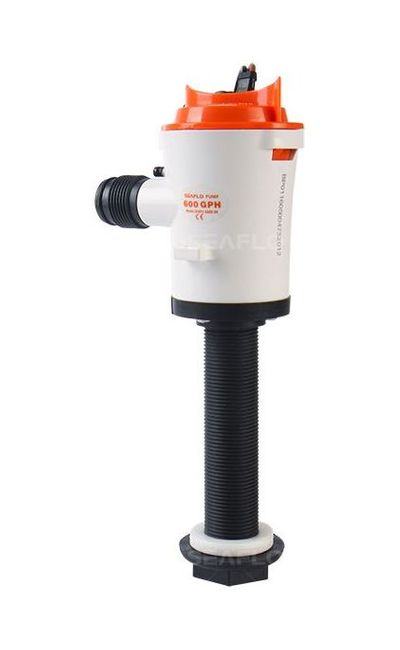 Аэратор вертикальный 12 В, 600 GPH ( 2271, 2 л/час), SeaFlo